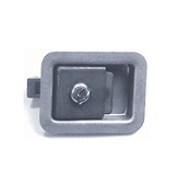 2 3/4 x 3 3/4 Locking Steel Flush Latch(Junior) L1980