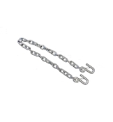 Laclede 1/4 x 48in 5K Safety Chain W/2 S-Hooks & Latches SC1448SL