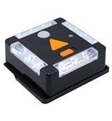 Tri-Lynx Battery Powered LED Compartment Motion Light w Dawn/Dusk Sensor Black TLL27