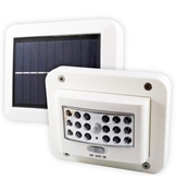 Tri-Lynx Roof Mounted Solar Powered Drop-in LED Light w/White Base TLL35