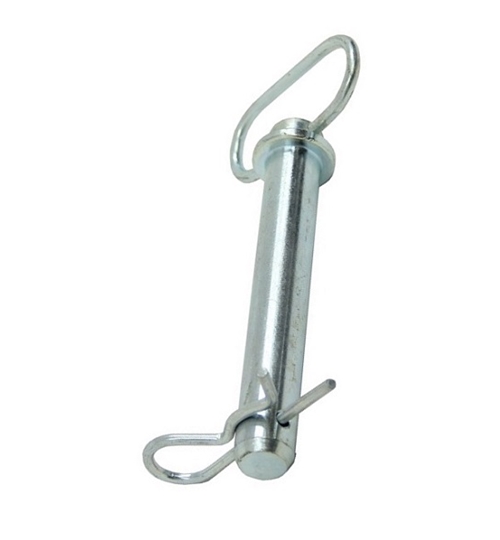 Wallace Forge 3/4 x 4-1/2 Hitch Pin With Keeper 34H - Dexter Distribution