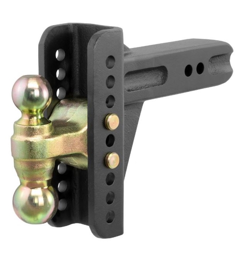 Receiver Mount Pintle Hook, 20,000lb for 2x2 receiver tubes