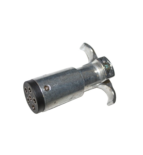 Hopkins 6 Pole Round Connector Trailer End 604