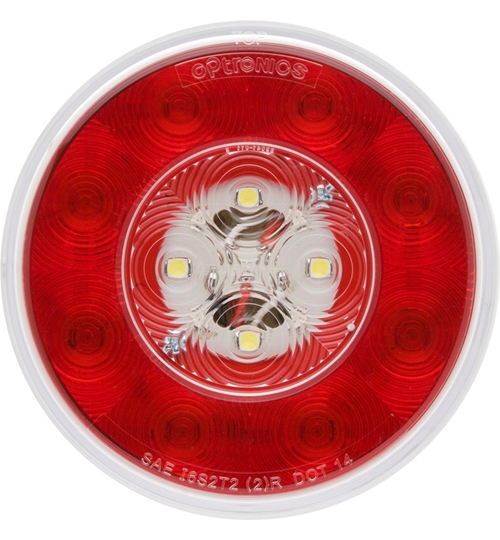 402053 Pack of 1 PIGTAILS - LED S/T/T RED W/18in Betts 