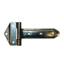 8in Zinc Strap Hinge 180° w/3-hole Bracket 2008