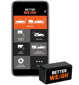 Curt BetterWeigh Mobile Towing Scale, Bluetooth/Smartphone App 51701