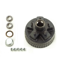 Dexter 5 on 4.5in Standard Hub & Drum Kit For 2K Axles w/1 1/16in Spindles 8-257-5UC3