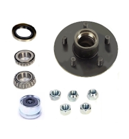 Dexter 5 on 4.5in E-Z Lube 6.5in Flange Hub Kit 1 1/16in Spindle For 2K Axles 8-258-5UC1-EZ