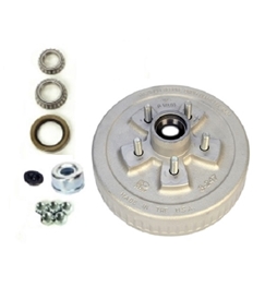 Dexter 5 on 4.75in E-Z Lube Hub & Drum Kit For 3.5K Axles 845476UC3-EZ