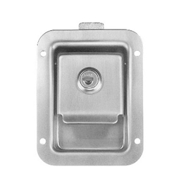 Redline 2 3/4 x 3 3/4 Locking Stainless Steel Flush Latch(Junior) HW05-040