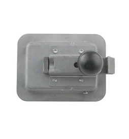 2 3/4 x 3 3/4 Locking Steel Flush Latch(Junior) w/Inside Release L1930