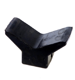 3in Black Rubber Bow Guard MBG3R