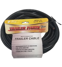 Wire, 14ga 6 Wire 4-14ga 2-12ga Trailer Cable 30ft WC64-002