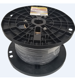 WIRE, AUTO DUPLEX 12GA 2-WIRE 500' BLACK WHITE WD12-051