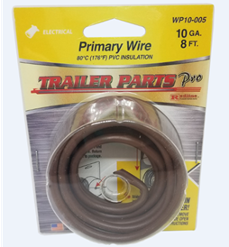 10ga Brown Wire 8ft WP10-005