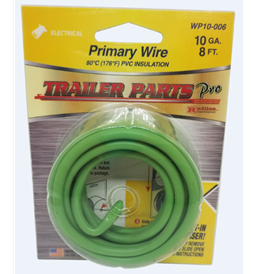 10ga Green Wire 8ft WP10-006