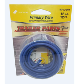 12ga Blue Wire 12ft WP12-001