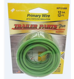 12ga Green Wire 12ft WP12-006