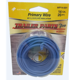 14ga Blue Wire 20ft WP14-001