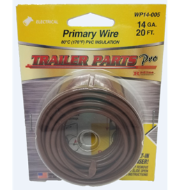 14ga Brown Wire 20ft WP14-005