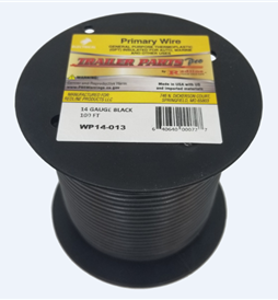 14ga Black Wire 100ft WP14-013