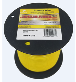 14ga Yellow Wire 100ft WP14-018