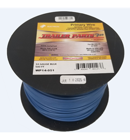 14ga Blue Wire 500ft WP14-051