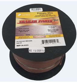 14ga Brown Wire 500ft WP14-055