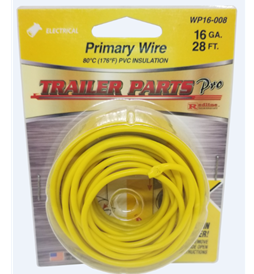 16ga Yellow Wire 28ft WP16-008