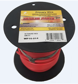 16ga Red Wire 100ft WP16-014