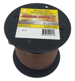 16ga Brown Wire 100ft WP16-015