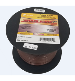 16ga Brown Wire 500ft WP16-055