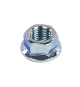 1/2" Flanged Zinc Nut 12N-Z