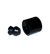 Door Holder With 1in Plastic Stem & Rubber Socket DH38R